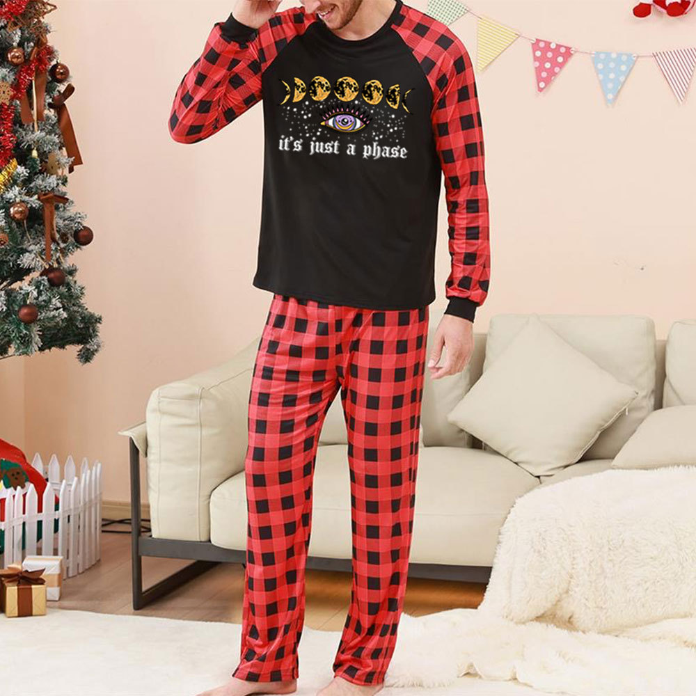 Purplehecate It's Just A Phase Christmas Pajamas