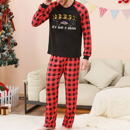 Purplehecate It's Just A Phase Christmas Pajamas