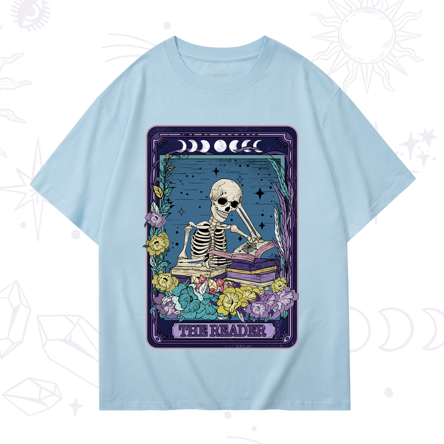 Purplehecate The Reader Tarot Card T-Shirt