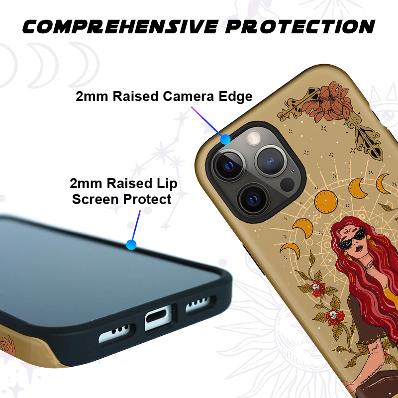 Purplehecate The Stay Wild Moon Child Phone Case