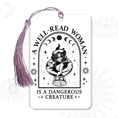 Purplehecate A Well Read Woman Bookish Bookmark