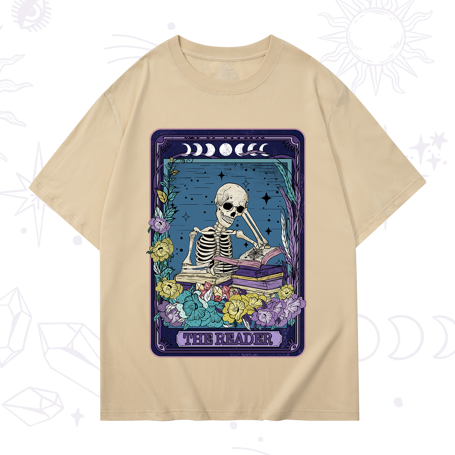 Purplehecate The Reader Tarot Card T-Shirt