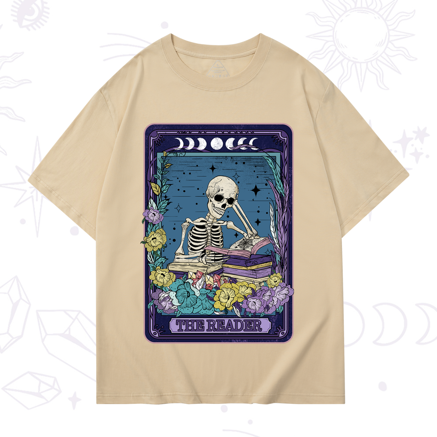 Purplehecate The Reader Tarot Card T-Shirt