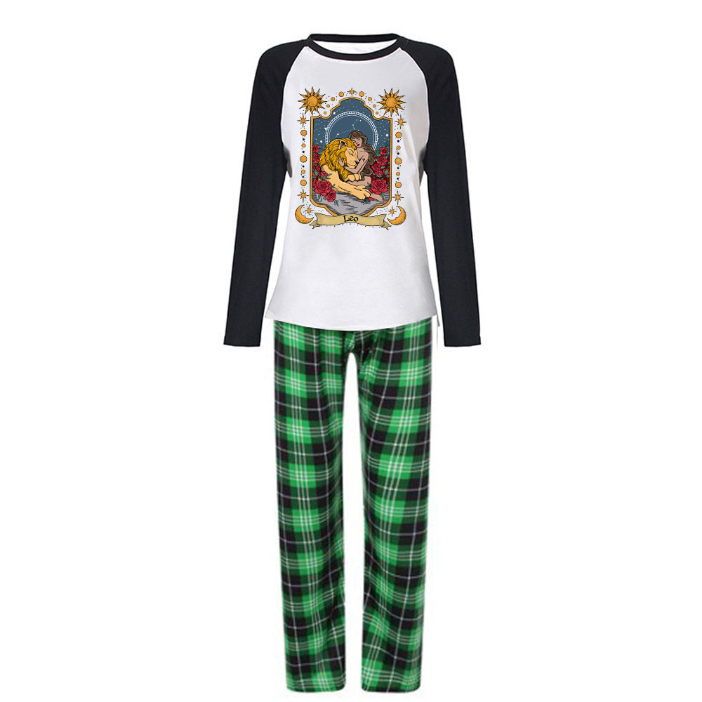 Purplehecate Leo Zodiac Christmas Pajamas