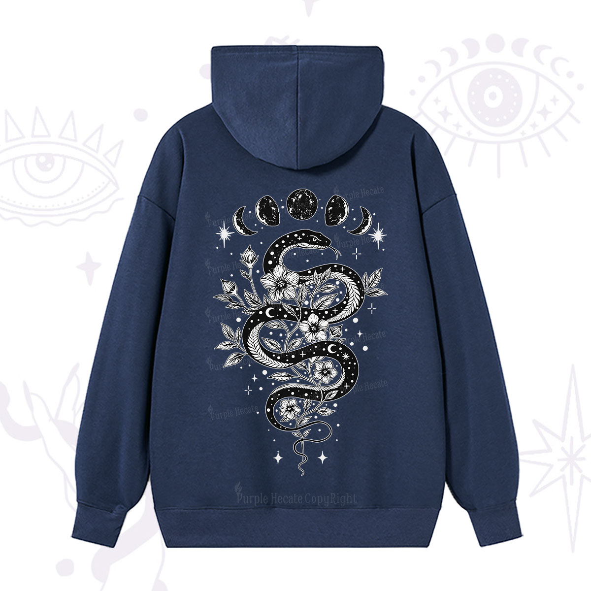 Purplehecate Serpent Spell Hoodie