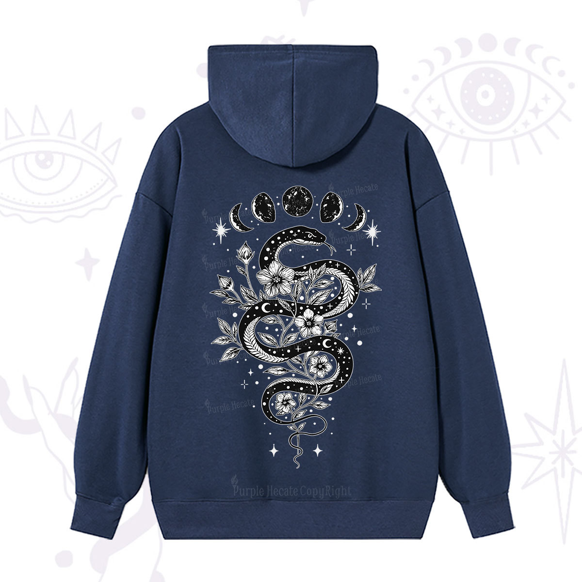 Purplehecate Serpent Spell Hoodie