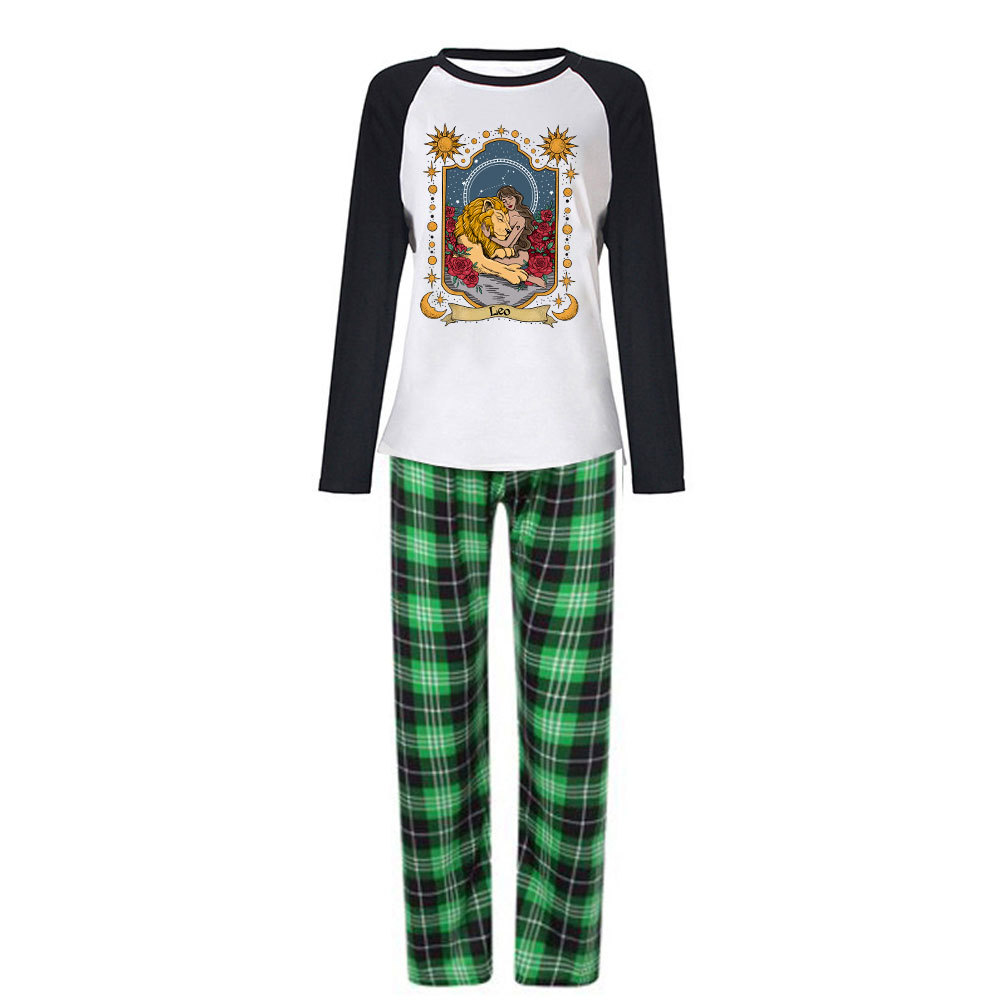 Purplehecate Leo Zodiac Christmas Pajamas