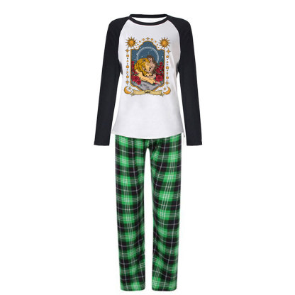 Purplehecate Leo Zodiac Christmas Pajamas