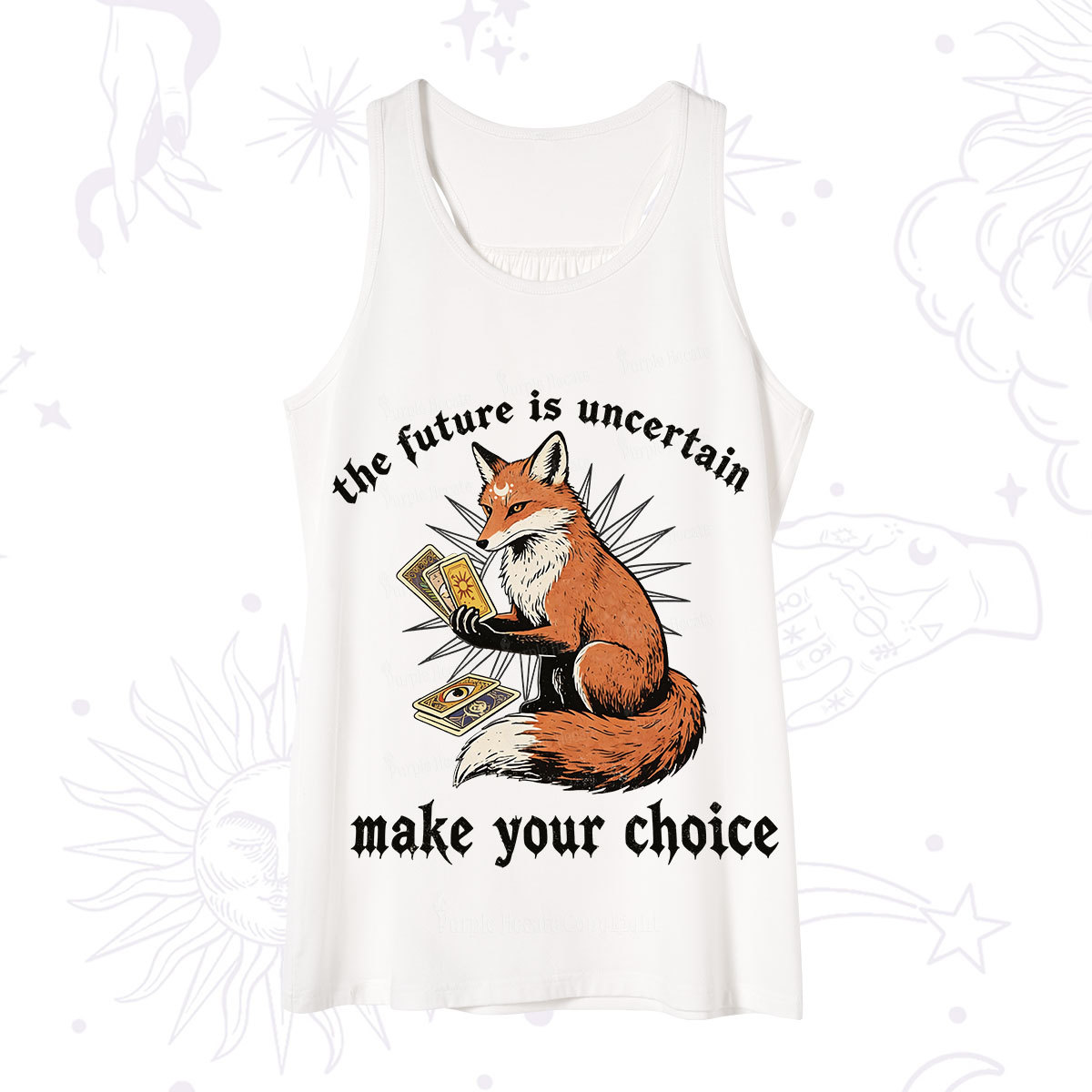 Purplehecate The Future Is Uncertain make Your Choice Tank