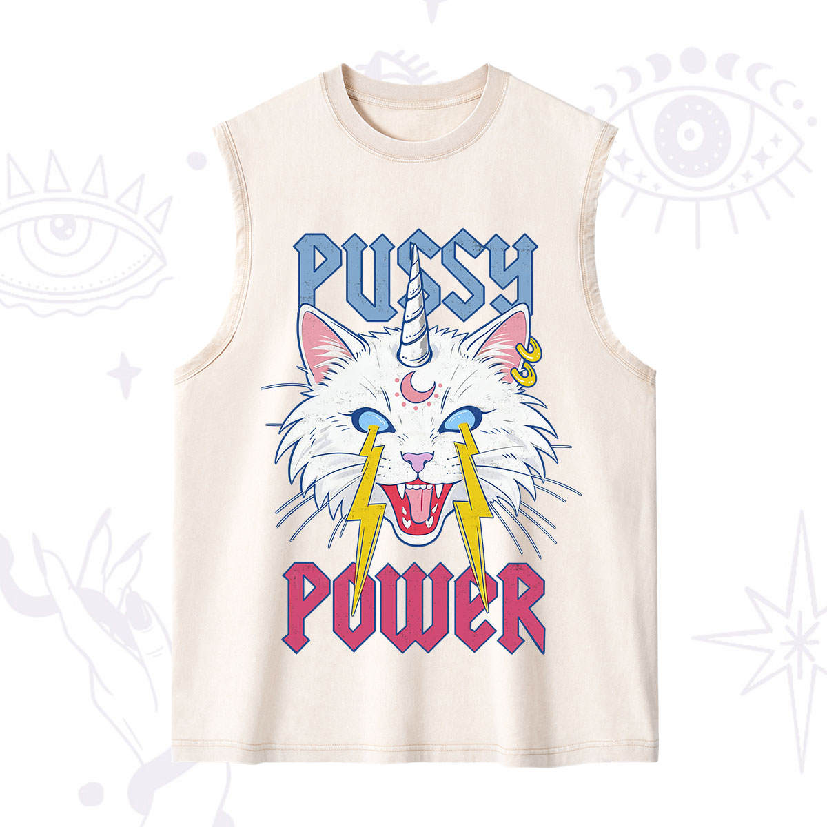 Purplehecate Pussy Power Washed Tank