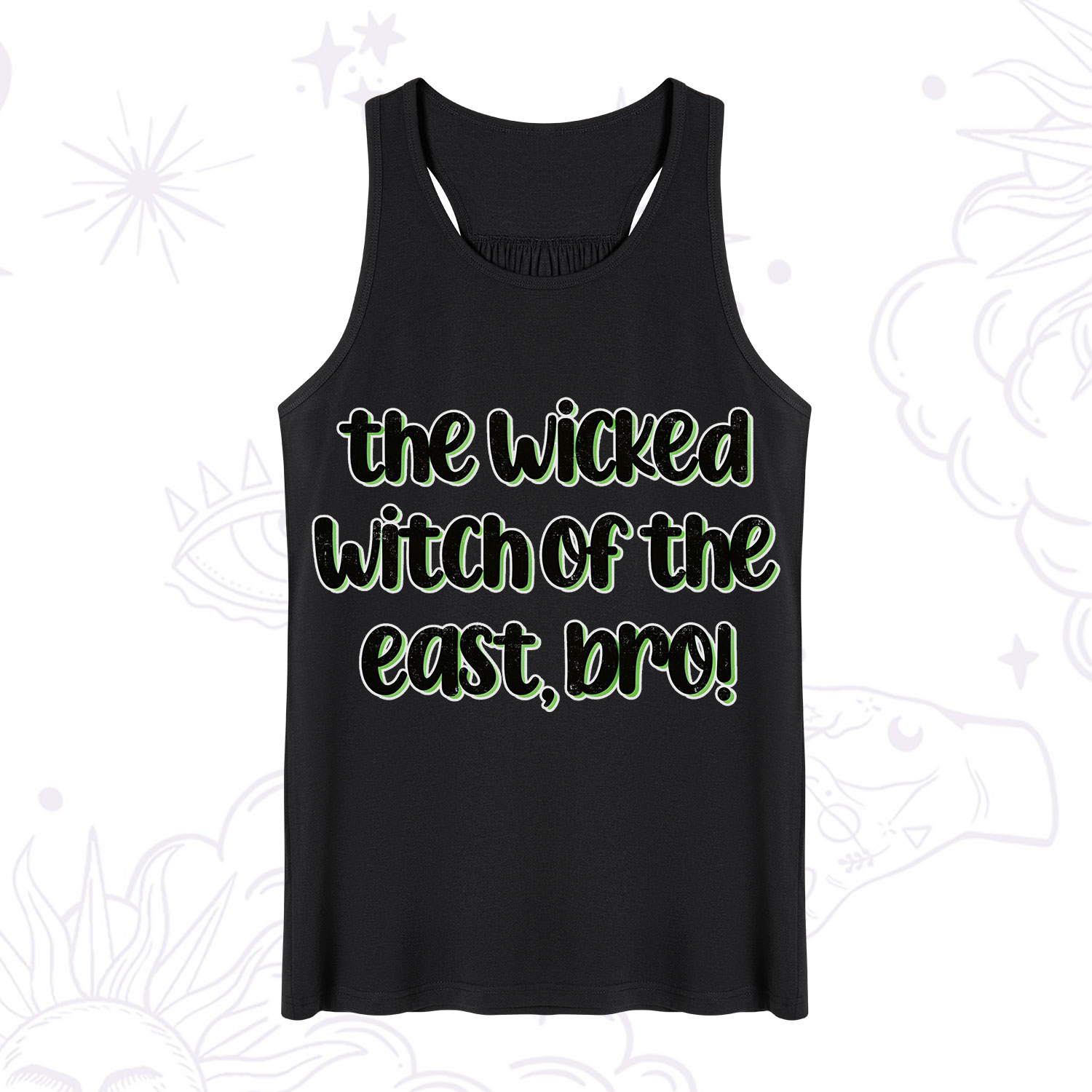 Purplehecate The Wicked Witch of the East Bro Tank