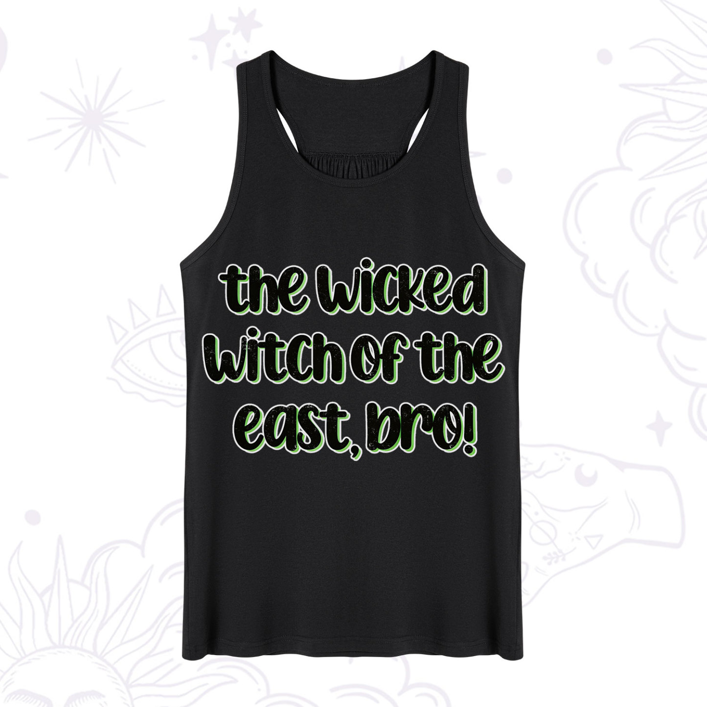 Purplehecate The Wicked Witch of the East Bro Tank