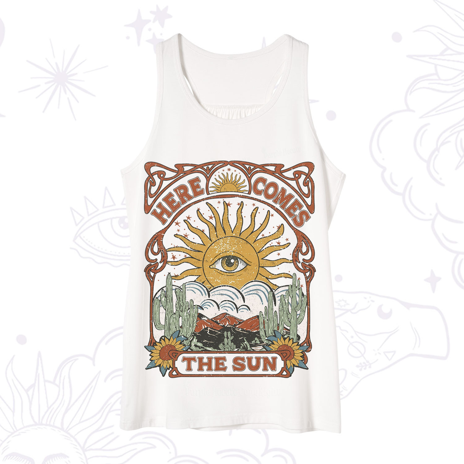 Purplehecate Here Comes The Sun Tank