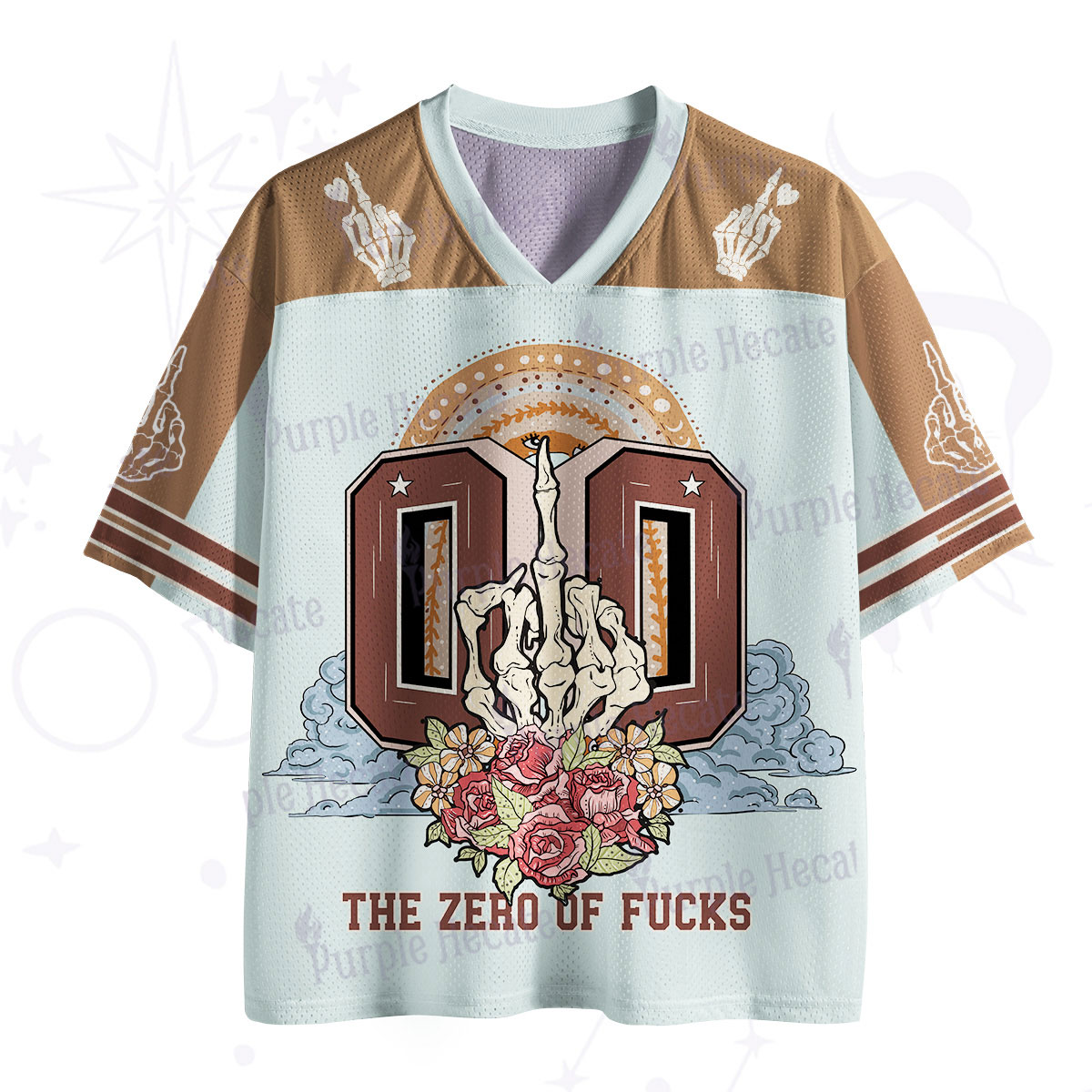 Purplehecate The Zero of Fucks No Apologies Mesh Jersey