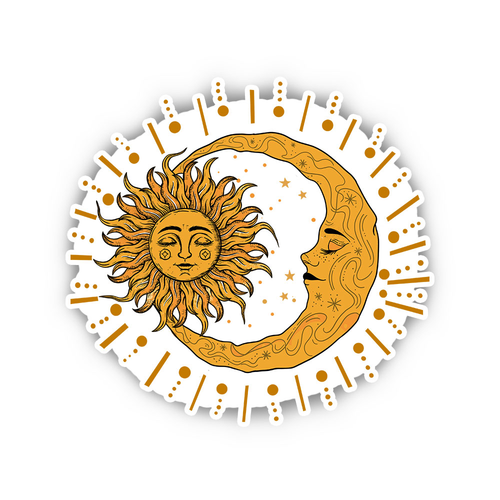 Purplehecate Solar & Lunar Spirit Sticker