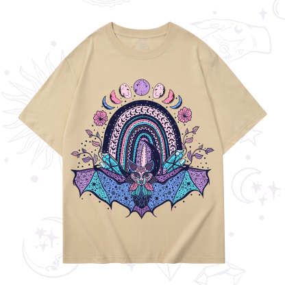 Purplehecate Moon Phase Bat T-Shirt