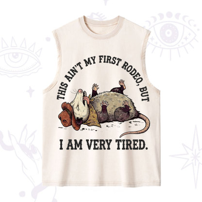 Purplehecate This Ain't My First Rodeo Washed Tank