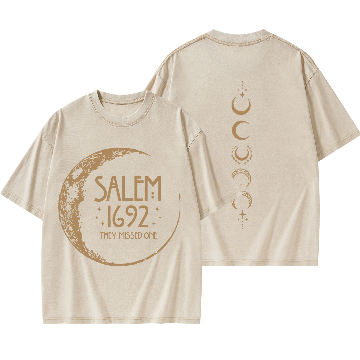 Purplehecate Salem 1692 They Missed One Washed T-Shirt
