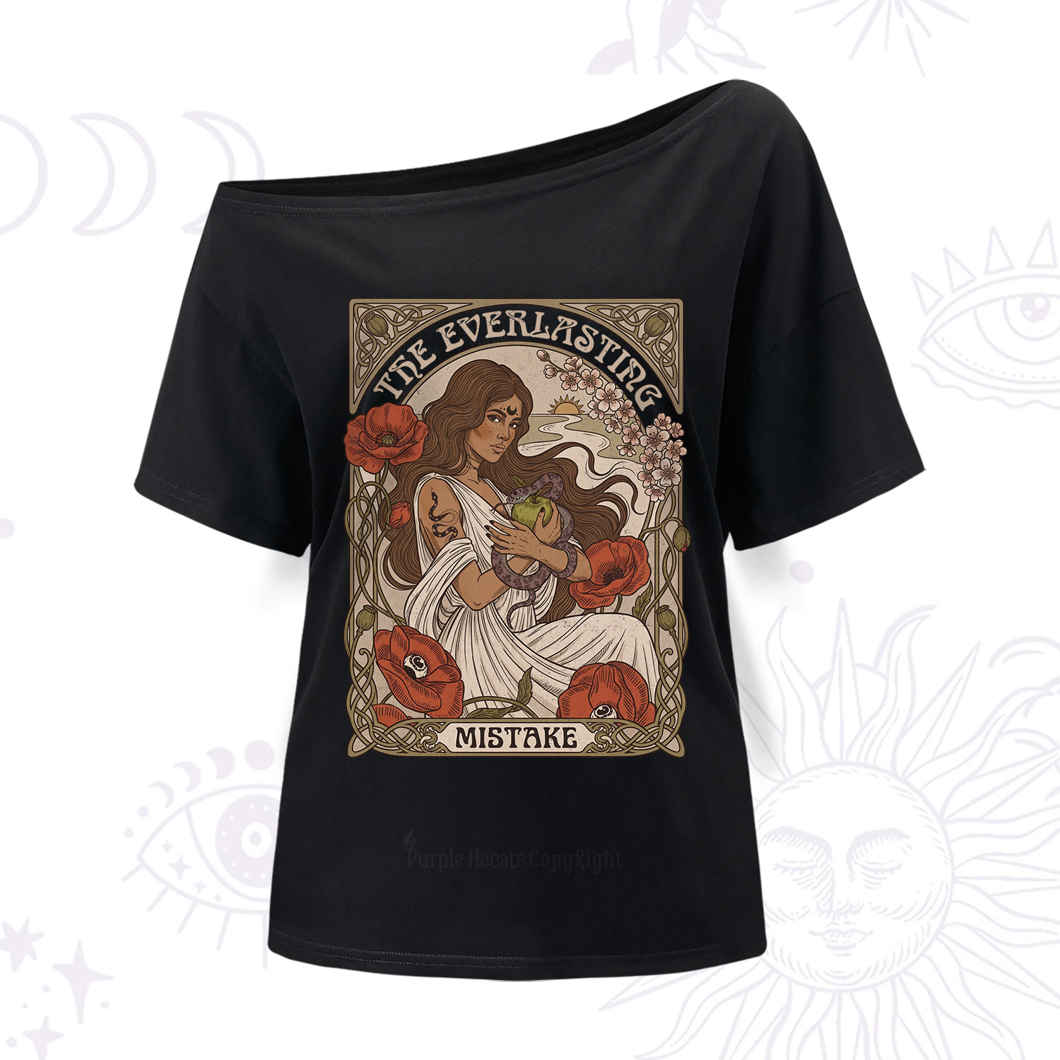 Purplehecate The Everlasting Mistake One Shoulder T-Shirt
