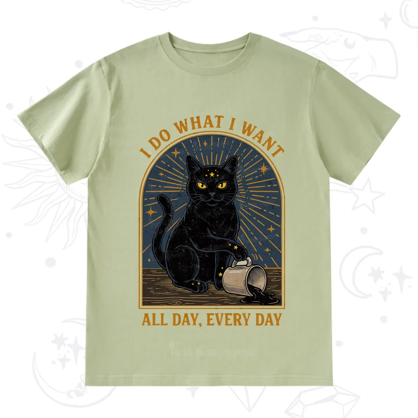 Purplehecate I Do What I What All Day T-Shirt