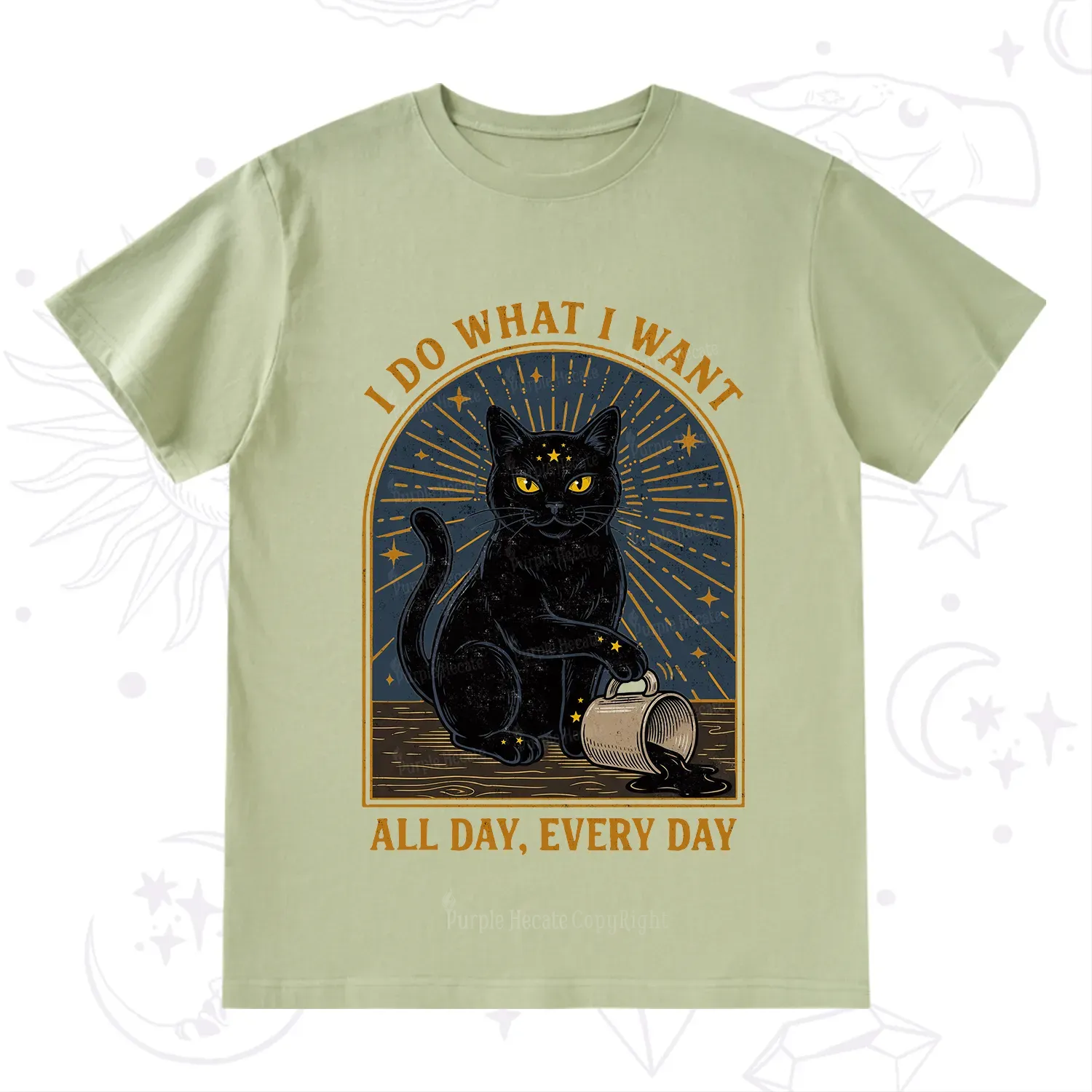 Purplehecate I Do What I What All Day T-Shirt