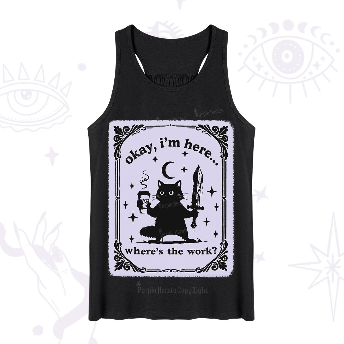 Purplehecate Okay I'm Here Where's The Work Tank