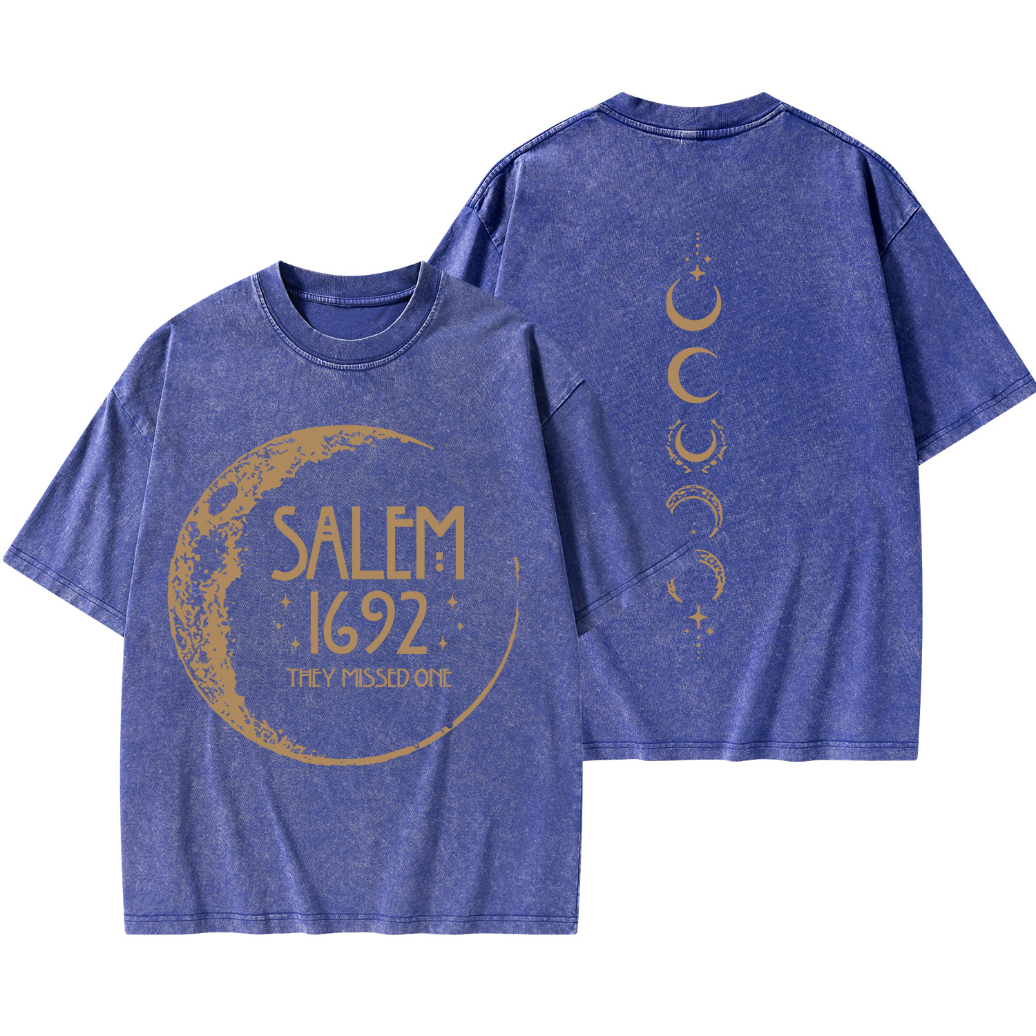 Purplehecate Salem 1692 They Missed One Washed T-Shirt