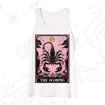 Purplehecate The Scorpio Tarot Zodiac Tank