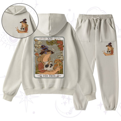 Purplehecate The Frog Tarot Fleece Hoodie Suit