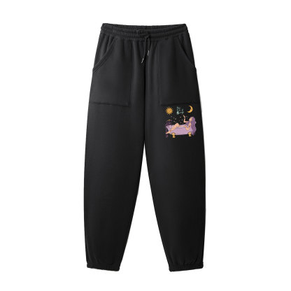 Purplehecate The High Priestess Fleece Sweatpants