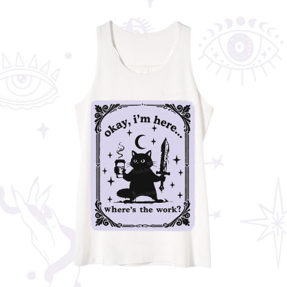 Purplehecate Okay I'm Here Where's The Work Tank