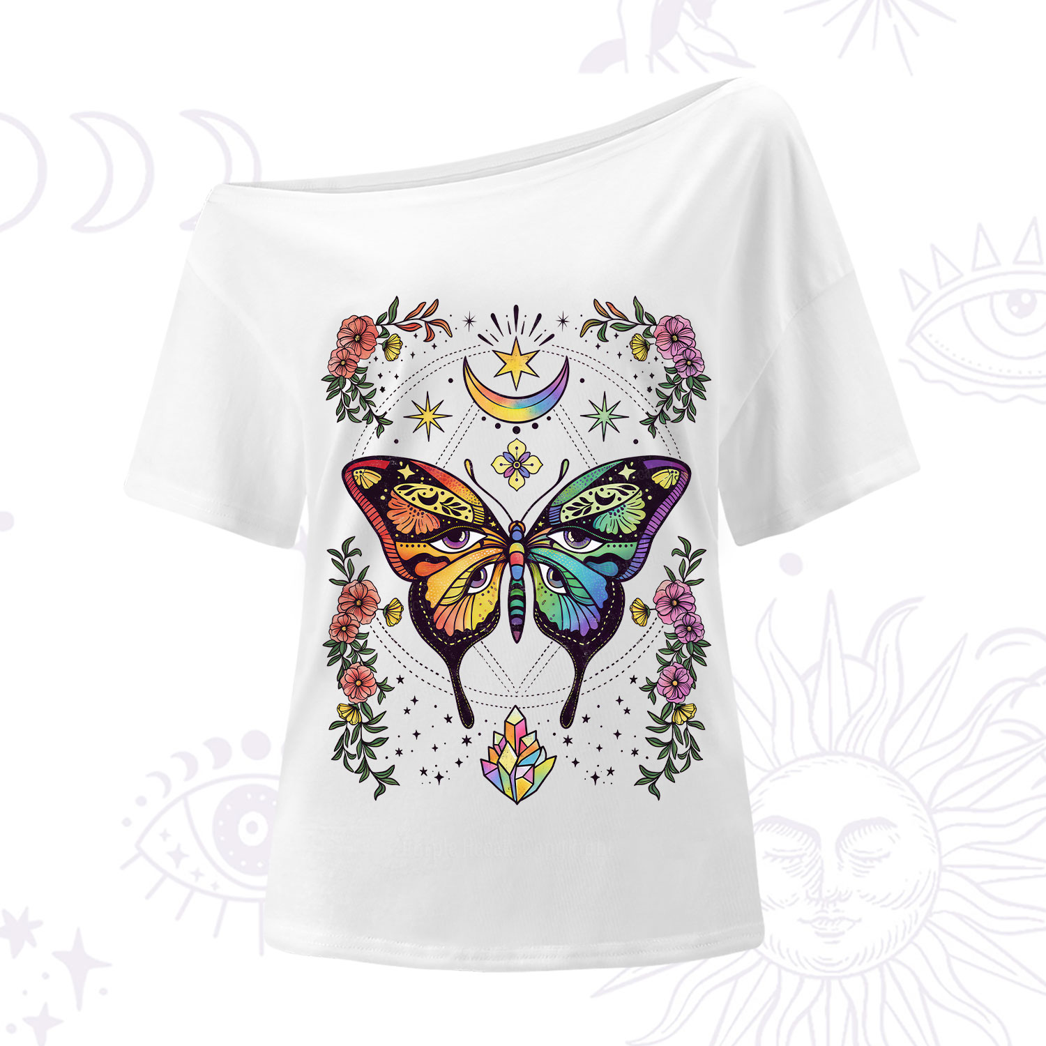 Purplehecate I Am Opening Pride One Shoulder T-Shirt