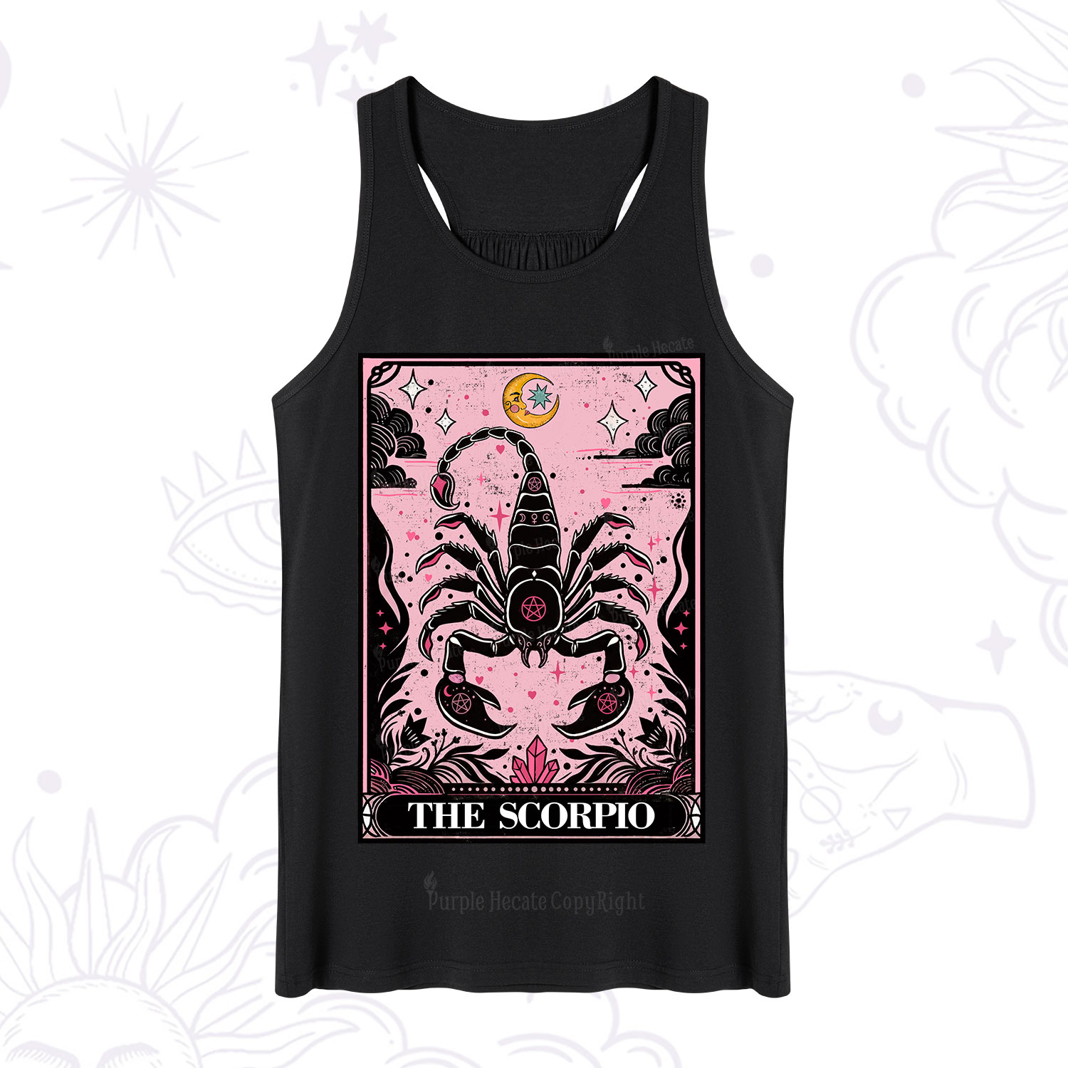Purplehecate The Scorpio Tarot Zodiac Tank
