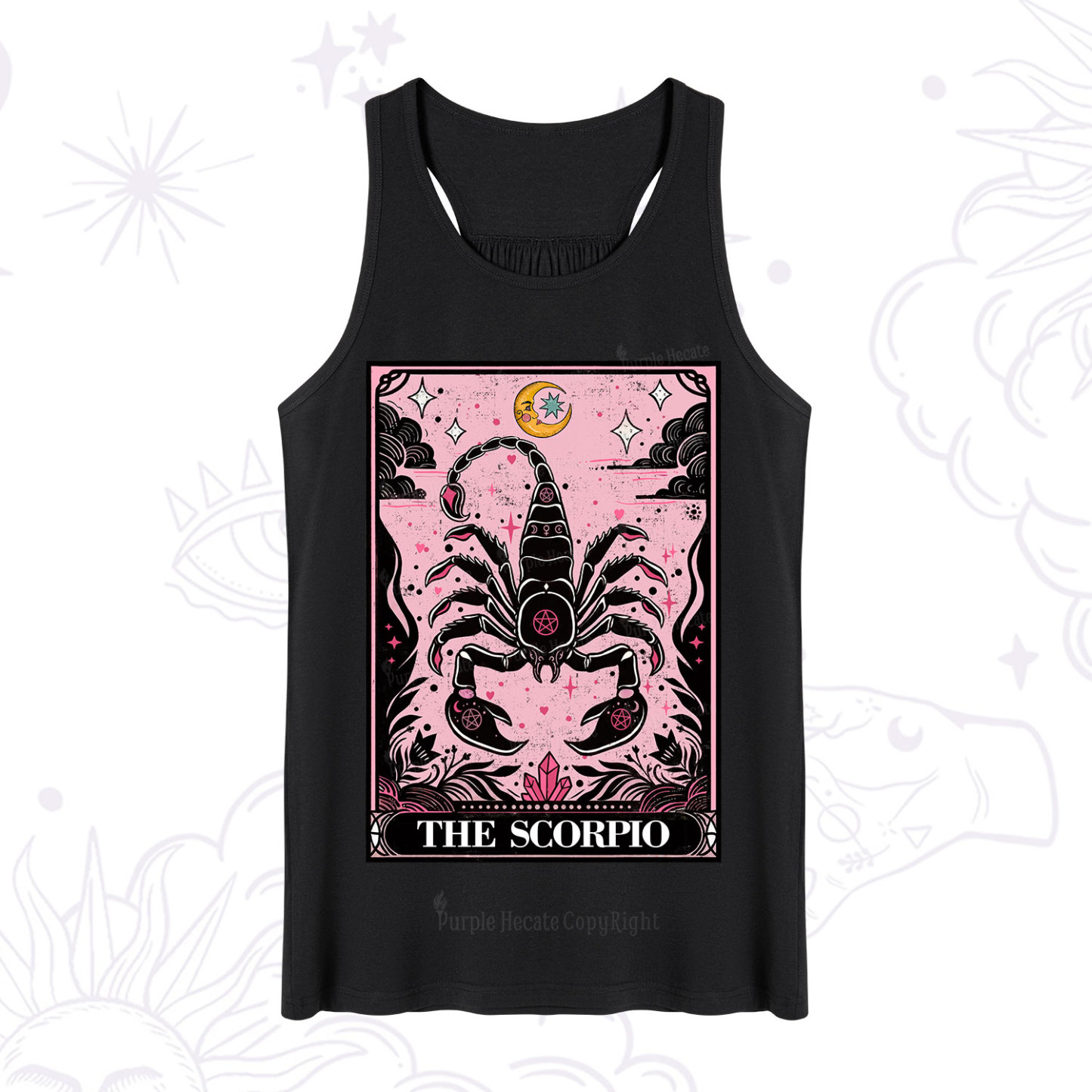 Purplehecate The Scorpio Tarot Zodiac Tank
