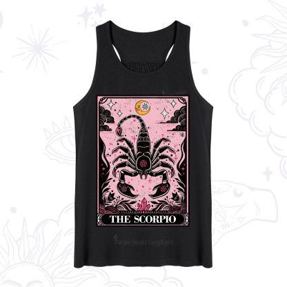 Purplehecate The Scorpio Tarot Zodiac Tank