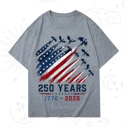 Purplehecate Red White Blue 250 Years T-Shirt