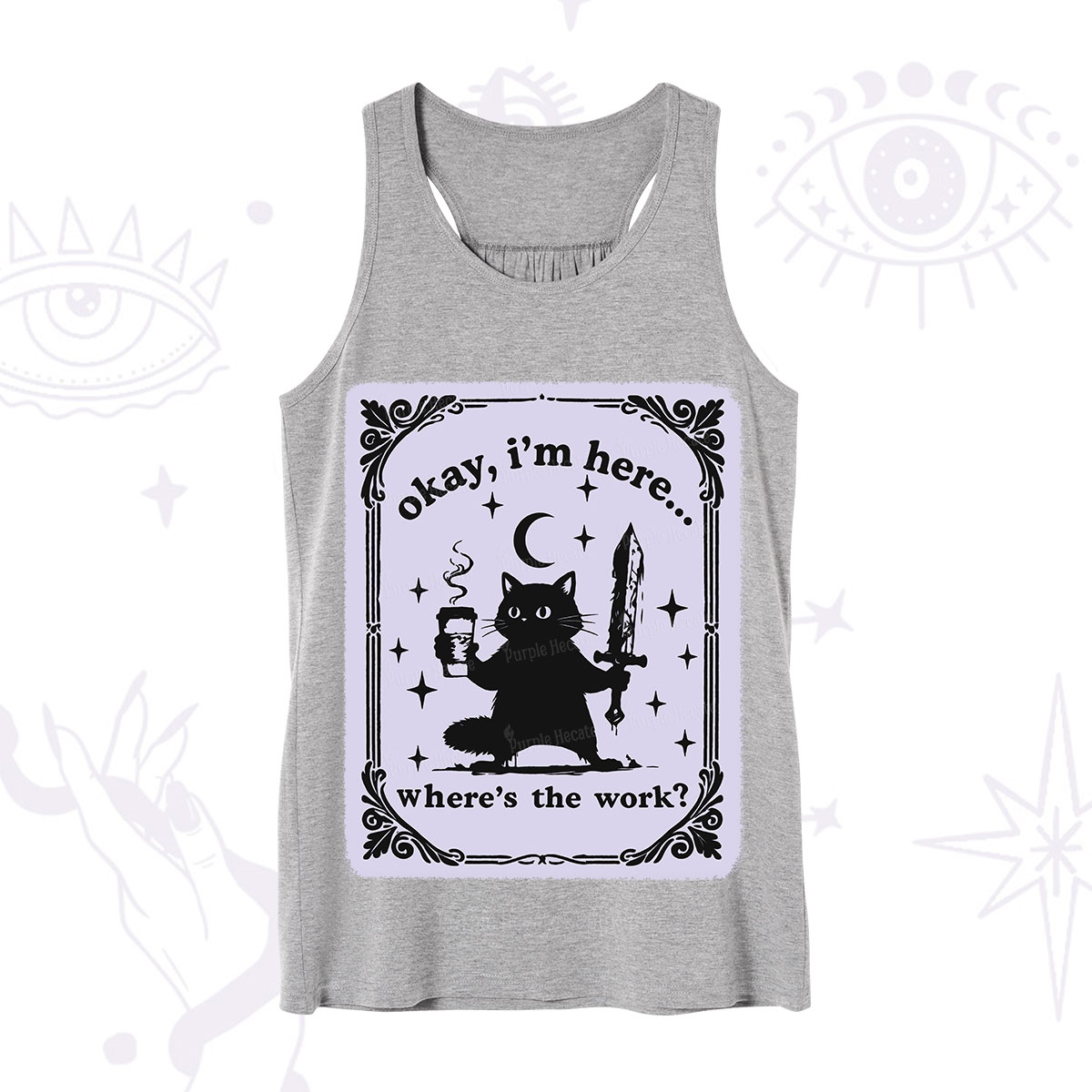 Purplehecate Okay I'm Here Where's The Work Tank