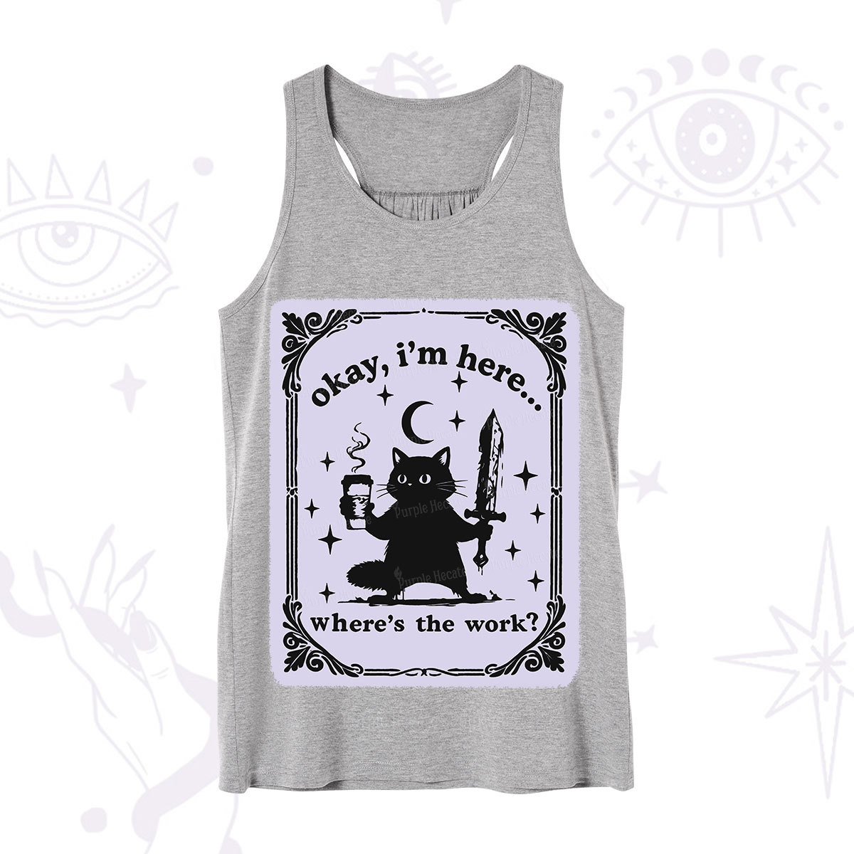 Purplehecate Okay I'm Here Where's The Work Tank