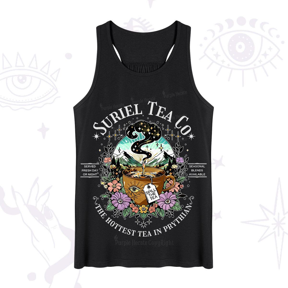 Purplehecate The Forest Tea Oracle Tank