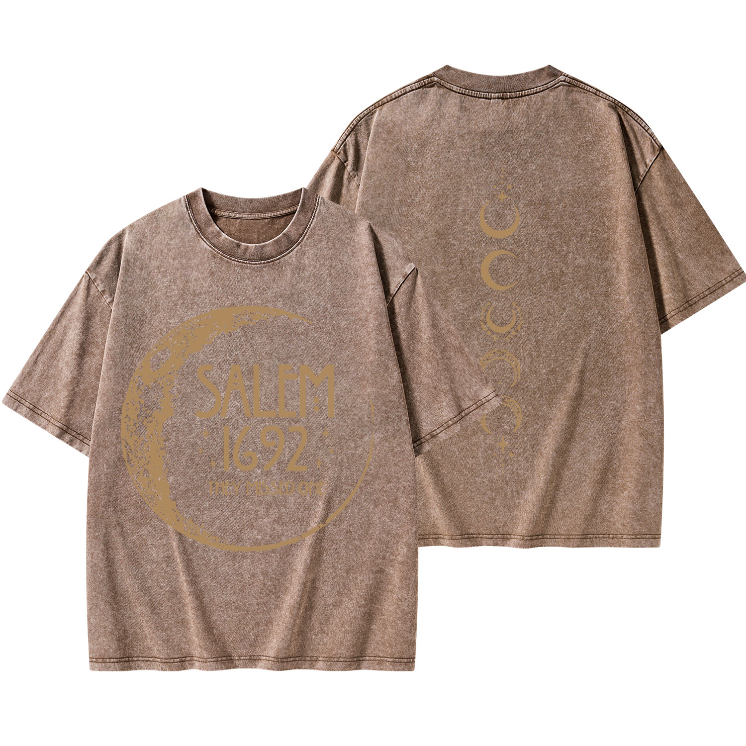 Purplehecate Salem 1692 They Missed One Washed T-Shirt