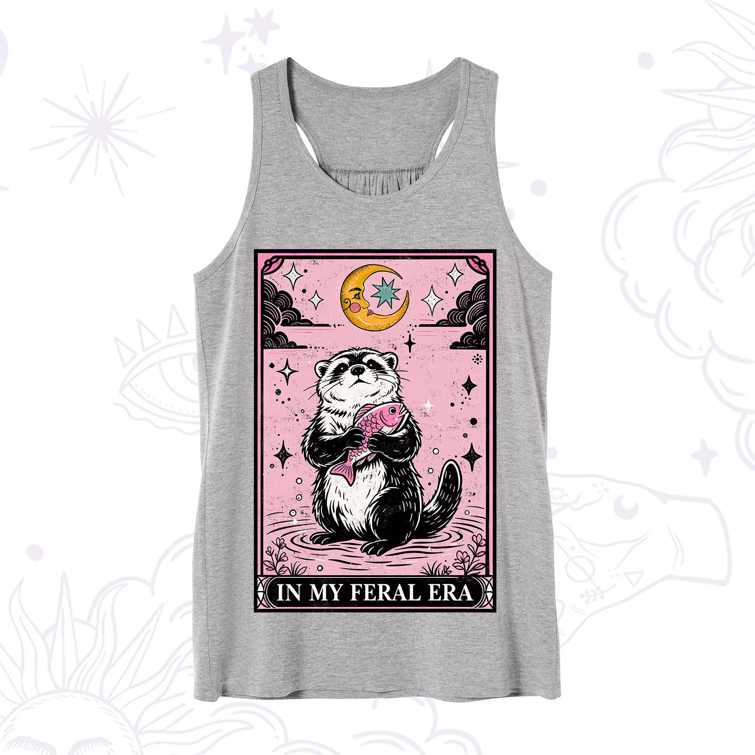 Purplehecate The In My Feral Era Tarot Otter Tank