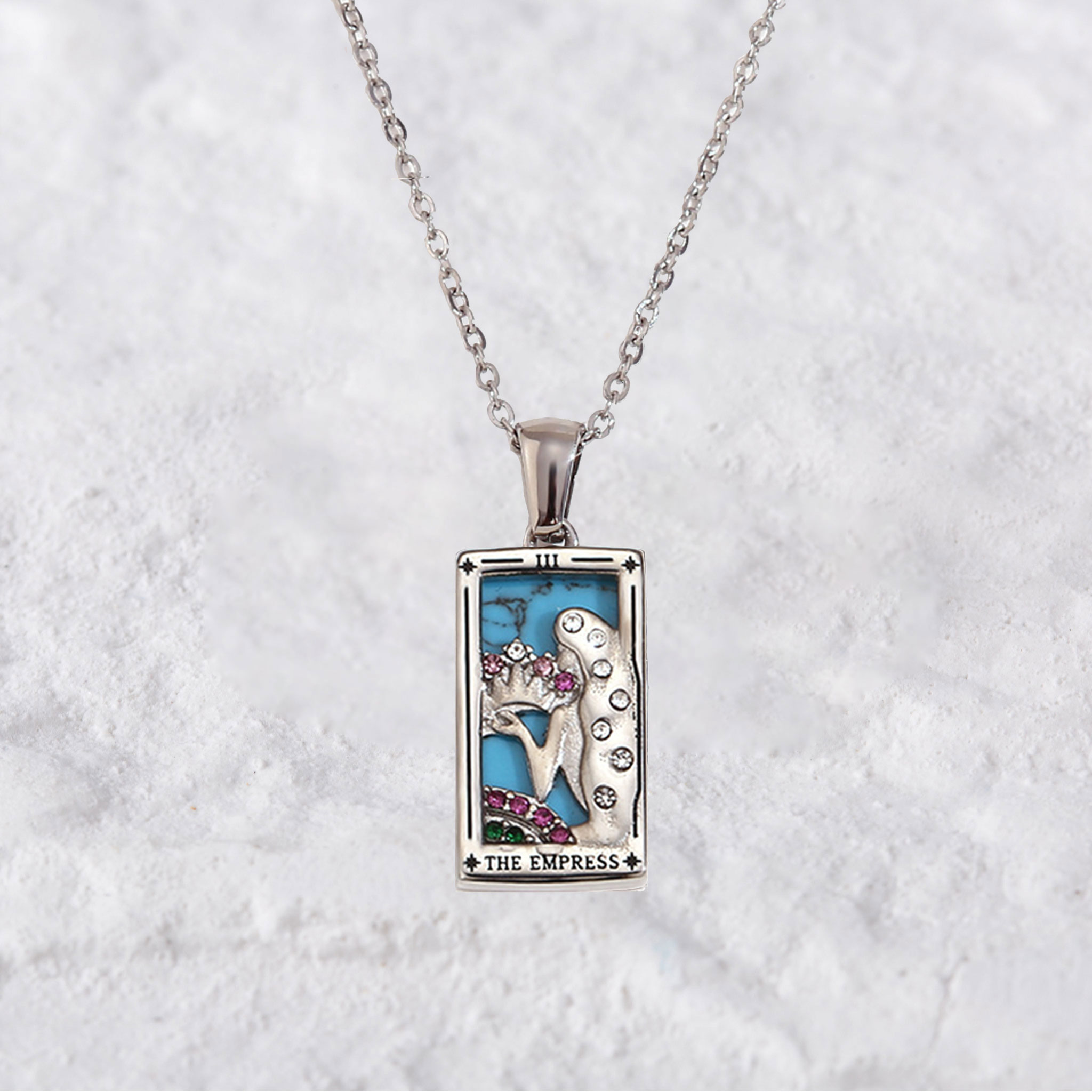 Purplehecate The Empress Tarot Necklace