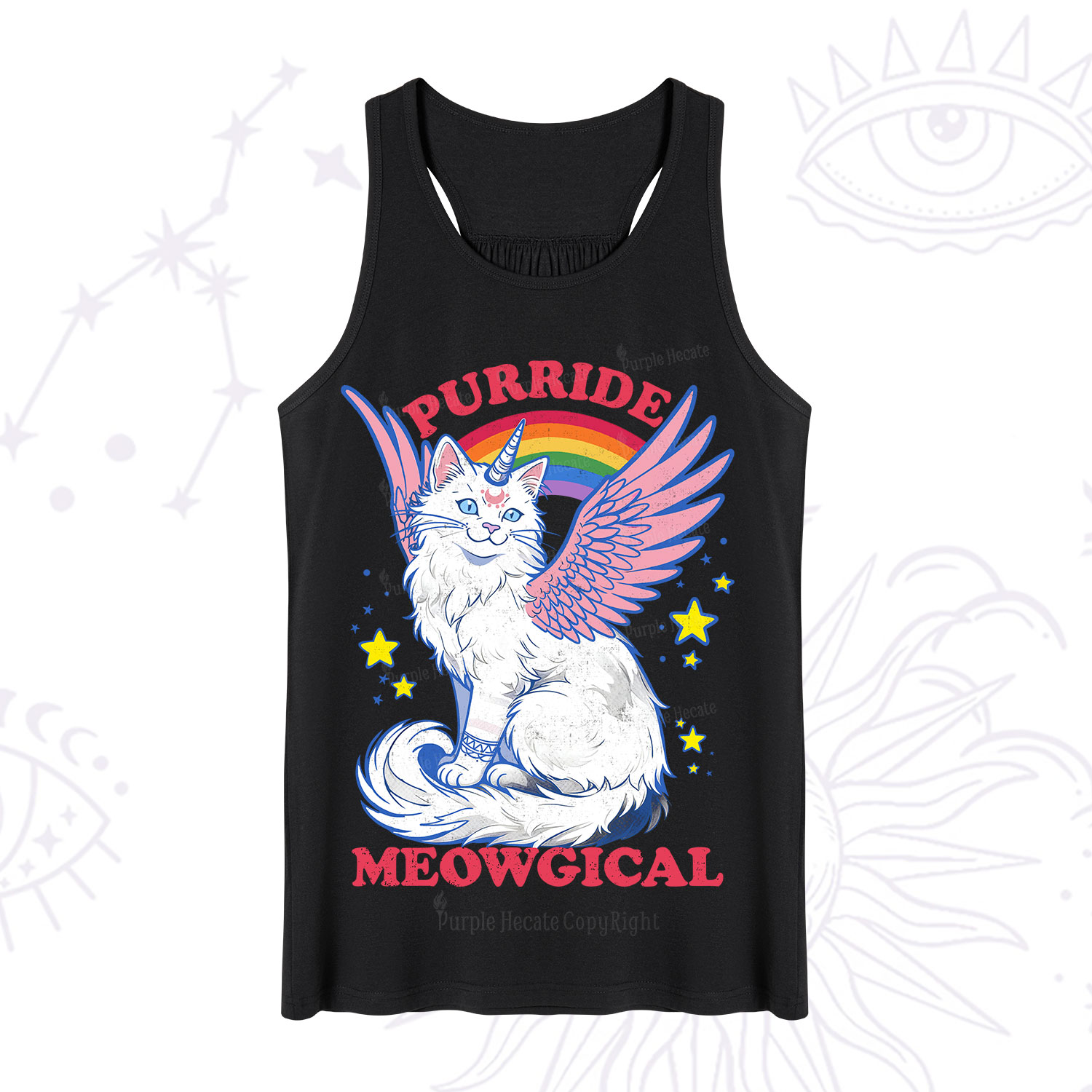 Purplehecate Purride Meowgical Tank
