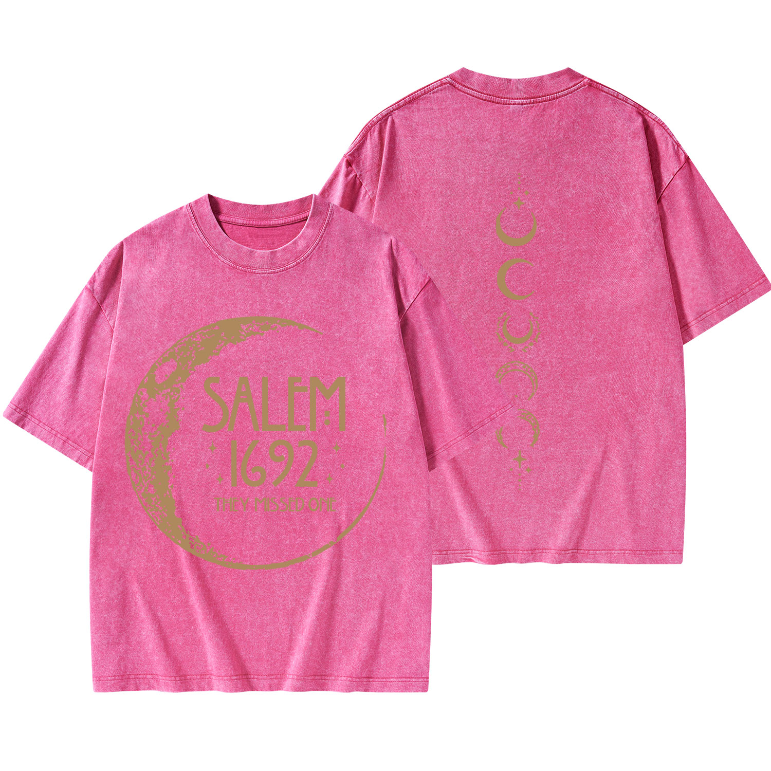 Purplehecate Salem 1692 They Missed One Washed T-Shirt