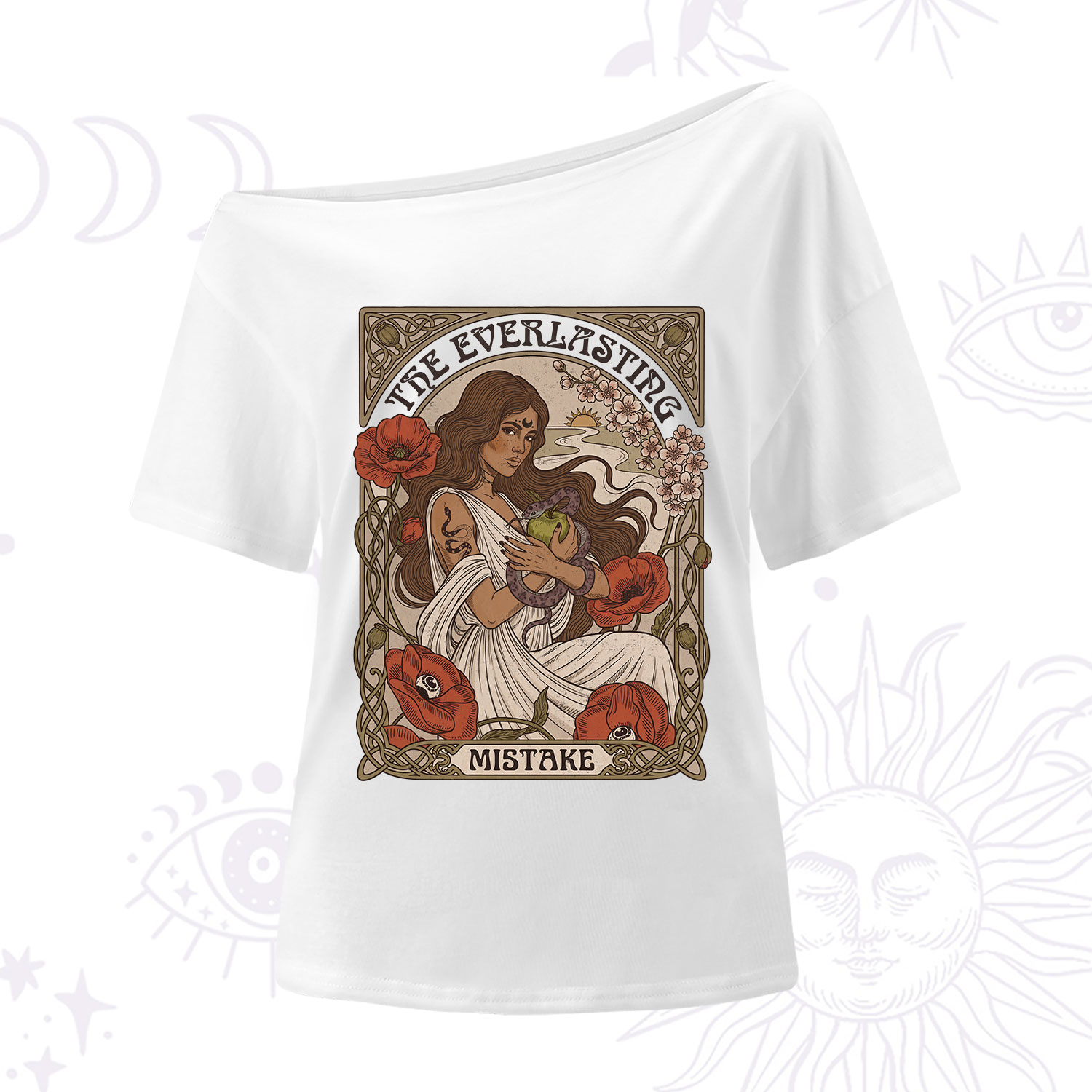Purplehecate The Everlasting Mistake One Shoulder T-Shirt