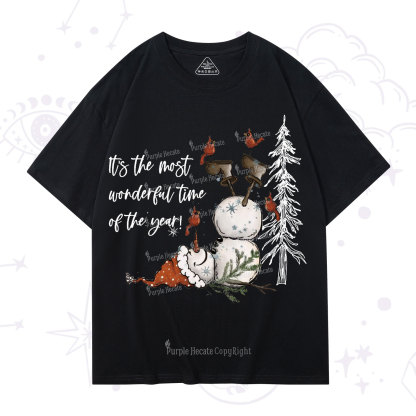 Purplehecate It's The Most Wonderful Time Of The Year Christmas T-Shirt