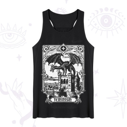 Purplehecate Medieval Feminist Dragon Tank