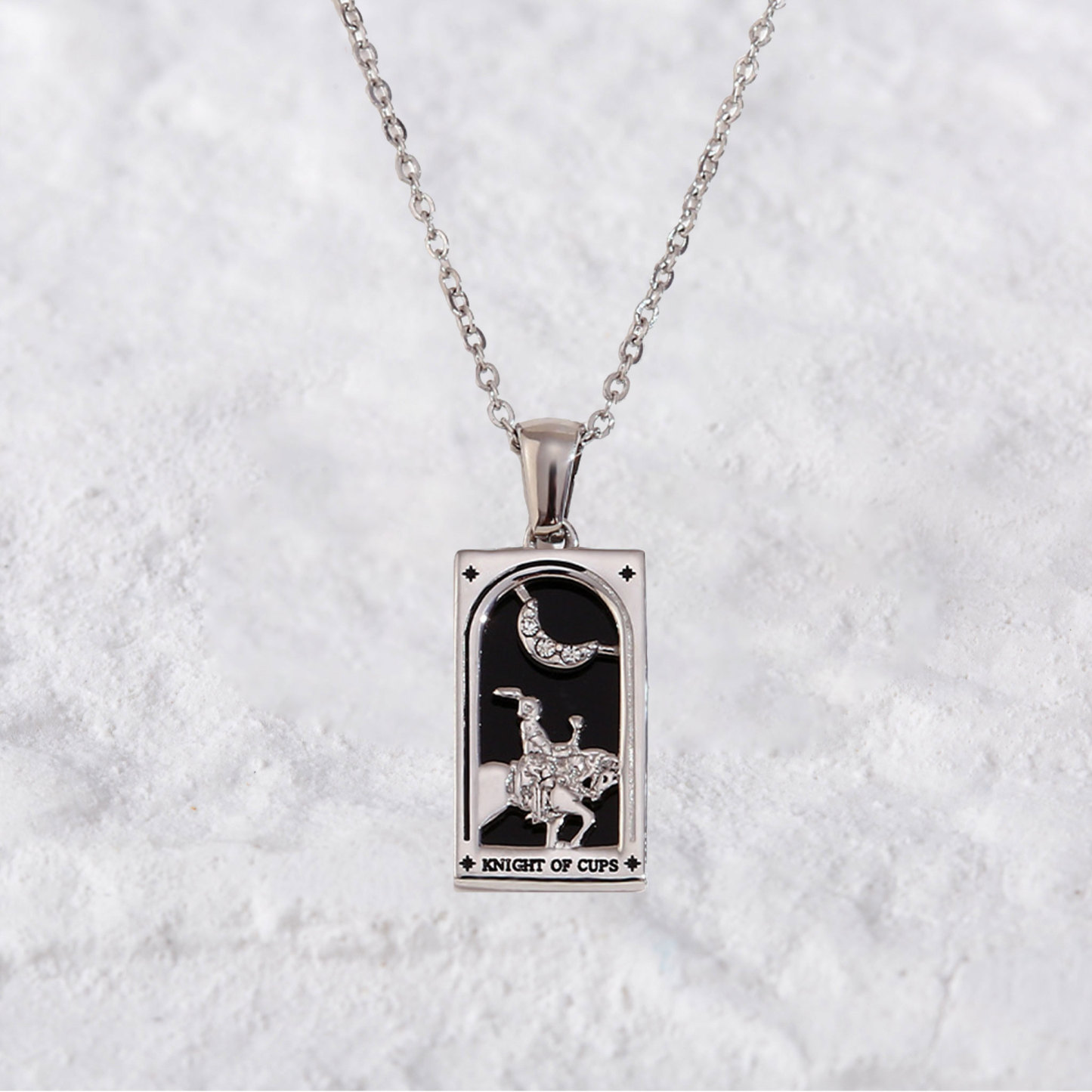 Purplehecate The Knight of Cups Tarot Necklace