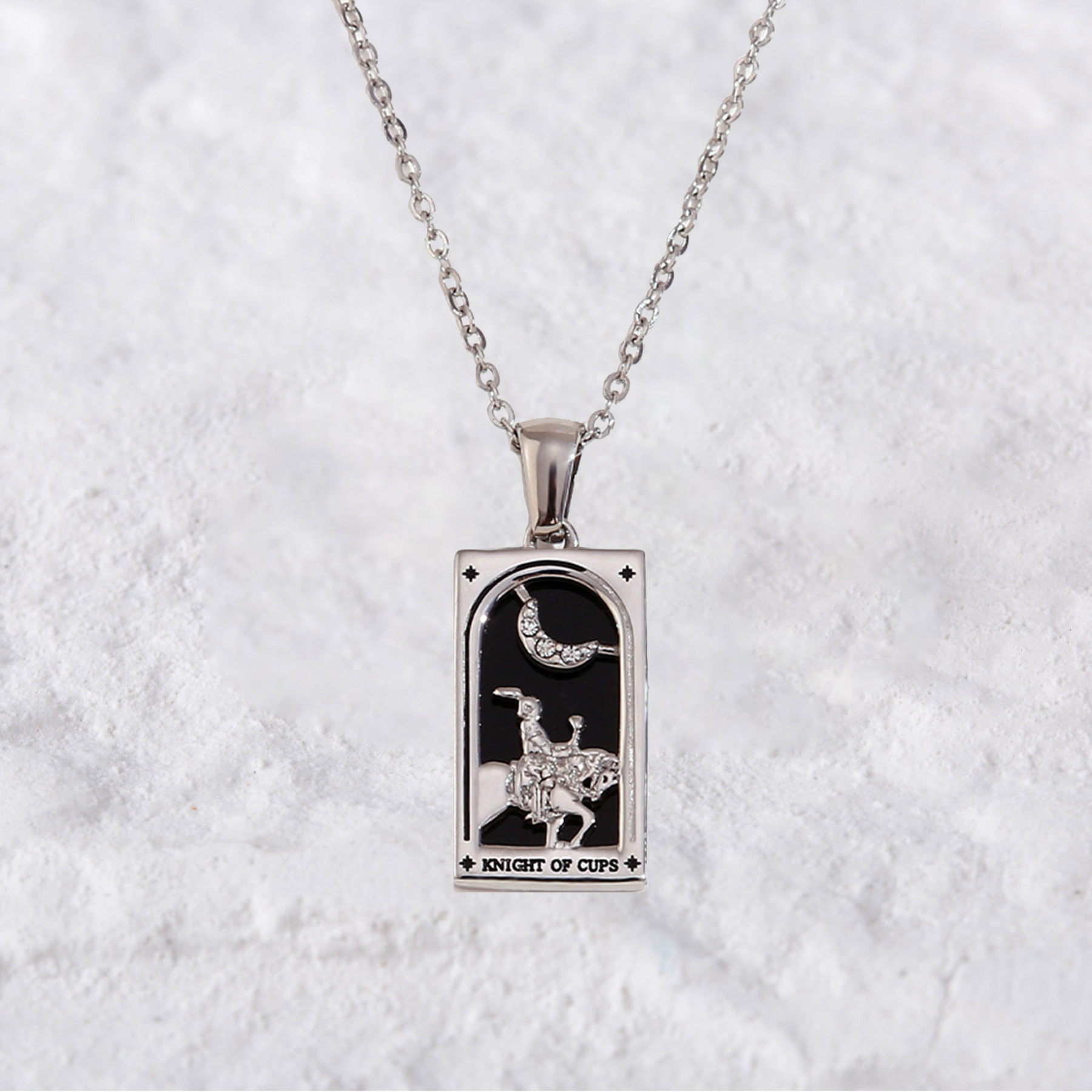 Purplehecate The Knight of Cups Tarot Necklace