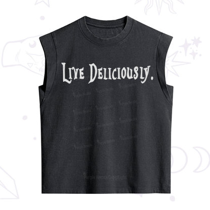 Purplehecate Live Deliciously Vintage Washed Tank